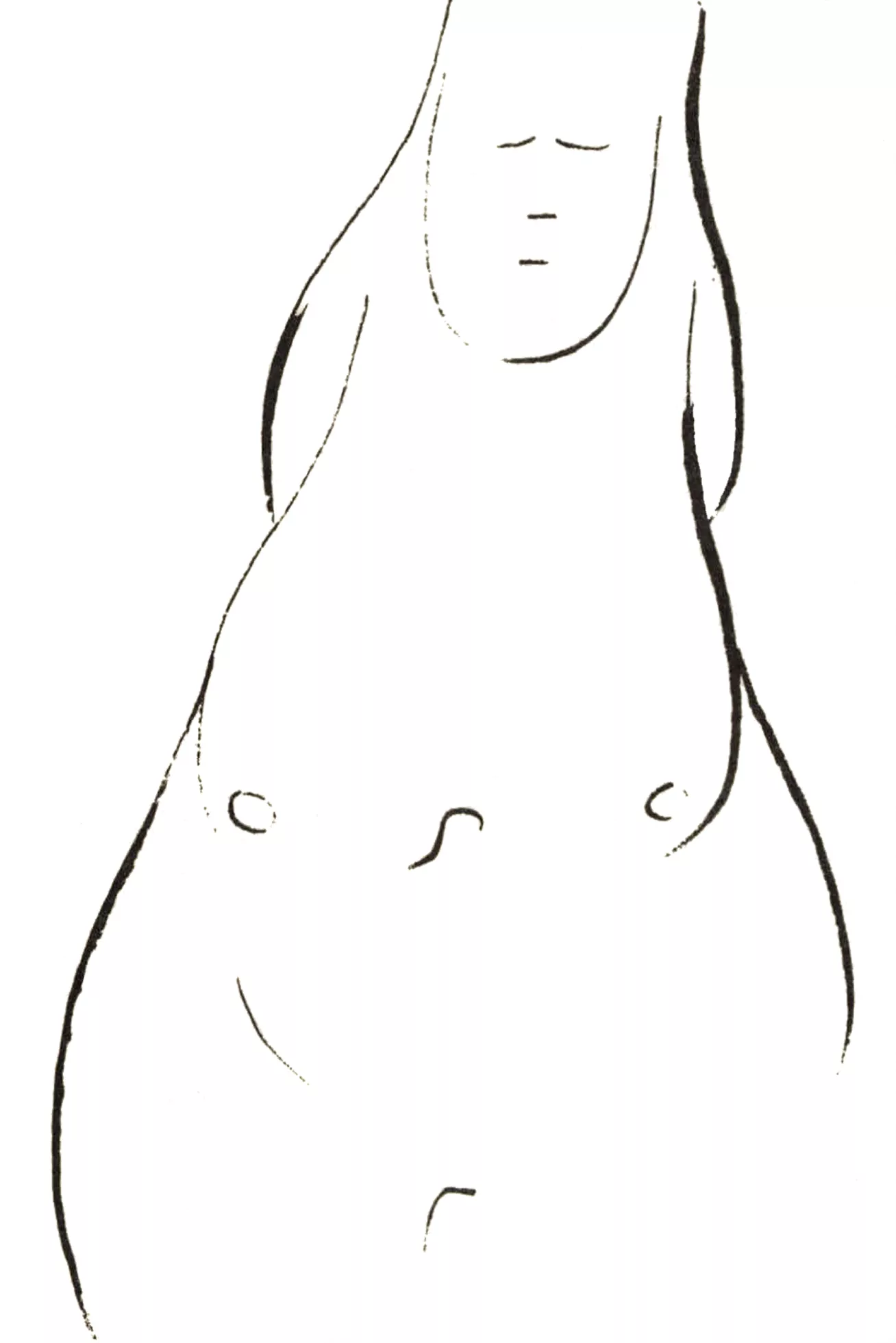 3 - Drawing - Judith