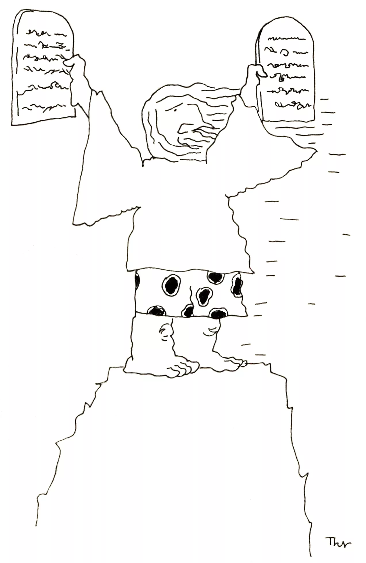 4 - Drawing - Richman