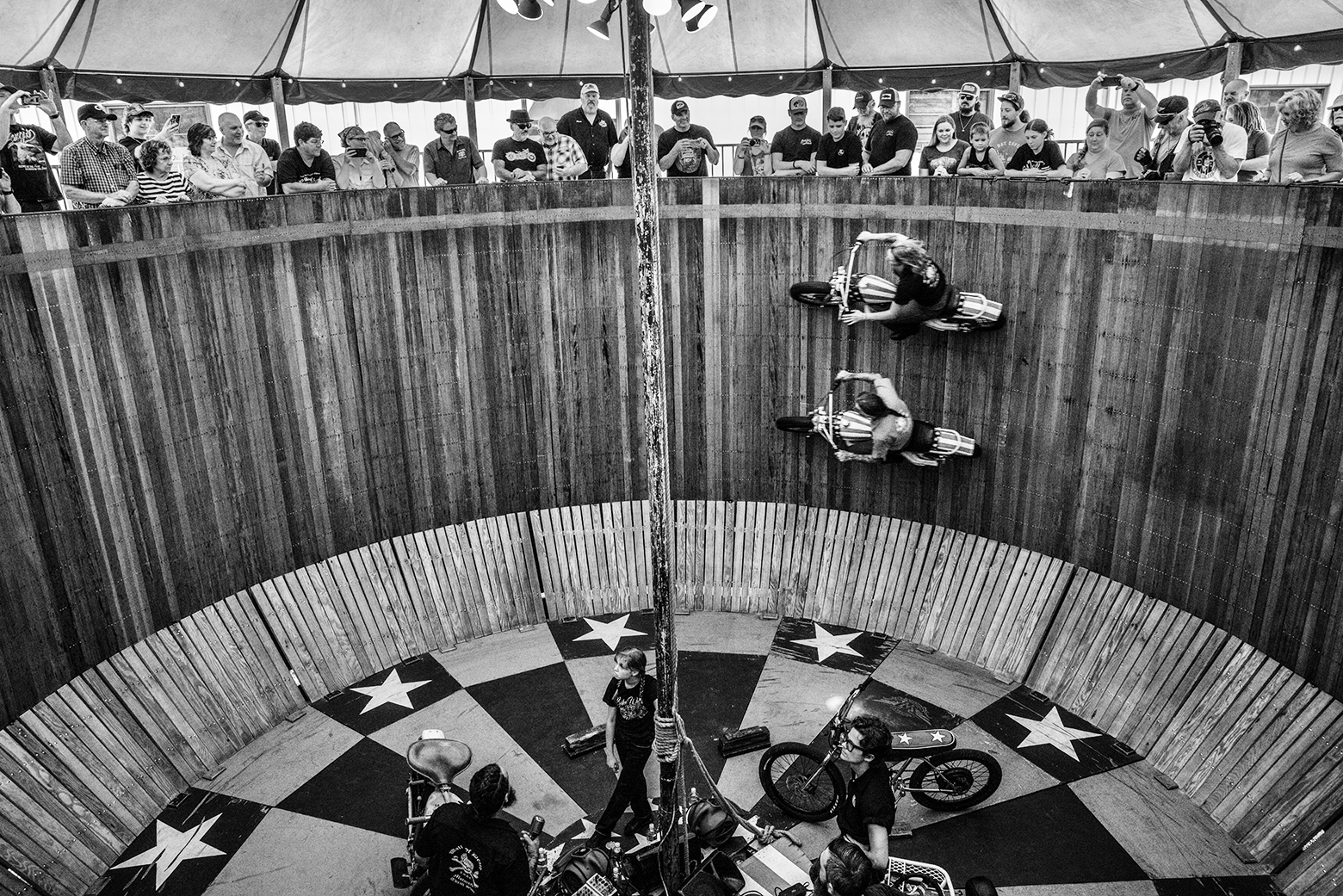 Wall of Death motorcycle photo essay