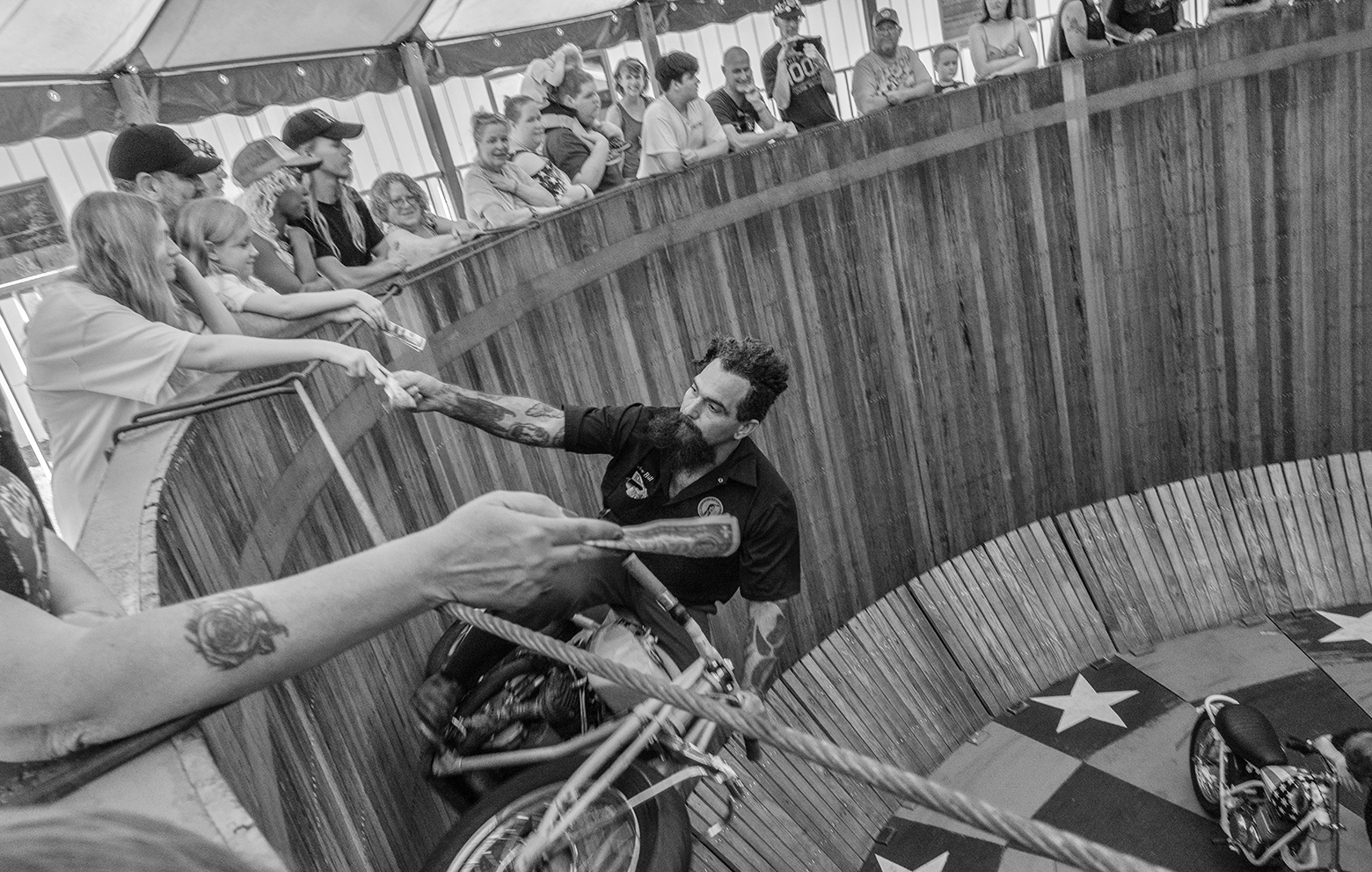 Wall of Death motorcycle photo essay