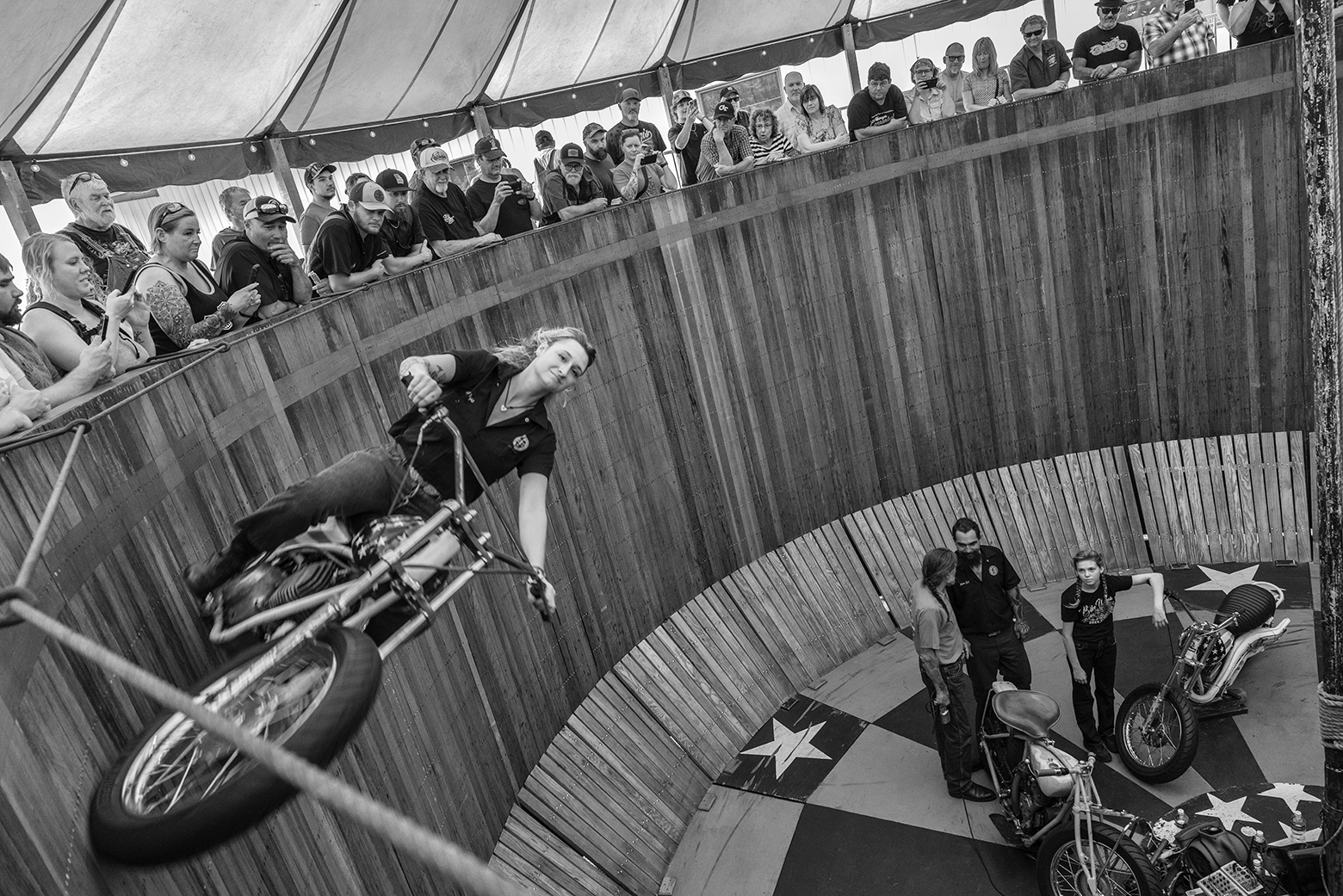 Wall of Death motorcycle photo essay