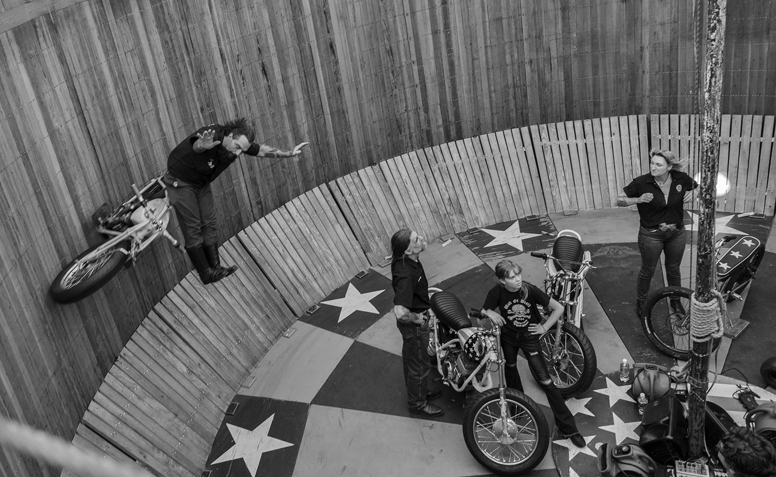 Wall of Death motorcycle photo essay