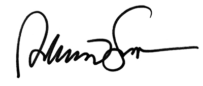 Senior Editor Andrew Snee's signature