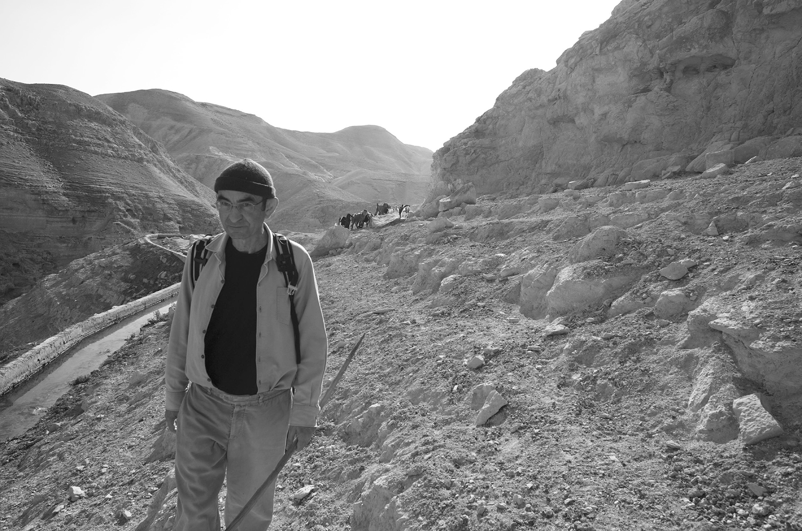Portrait of interviewee Raja Shehadeh