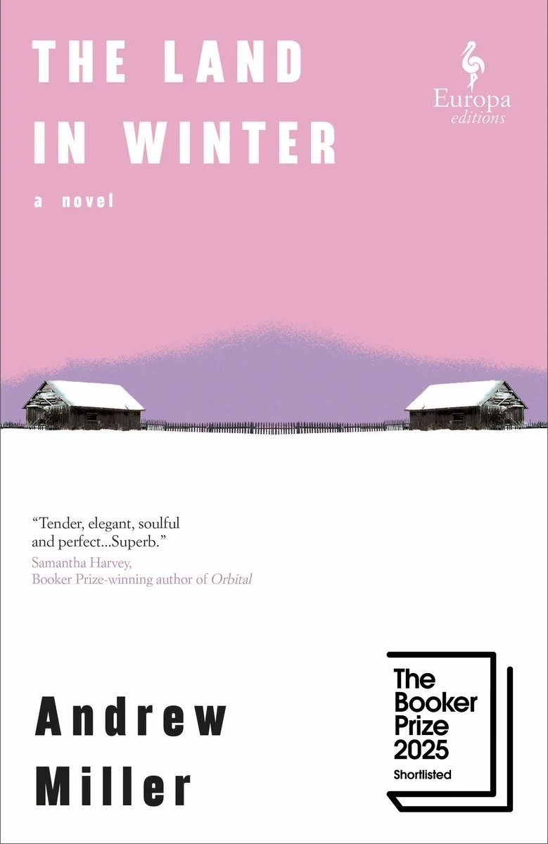 Book cover of The Land in Winter by Andrew Miller