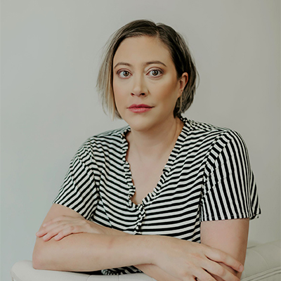 A photograph of Erin Hoover.